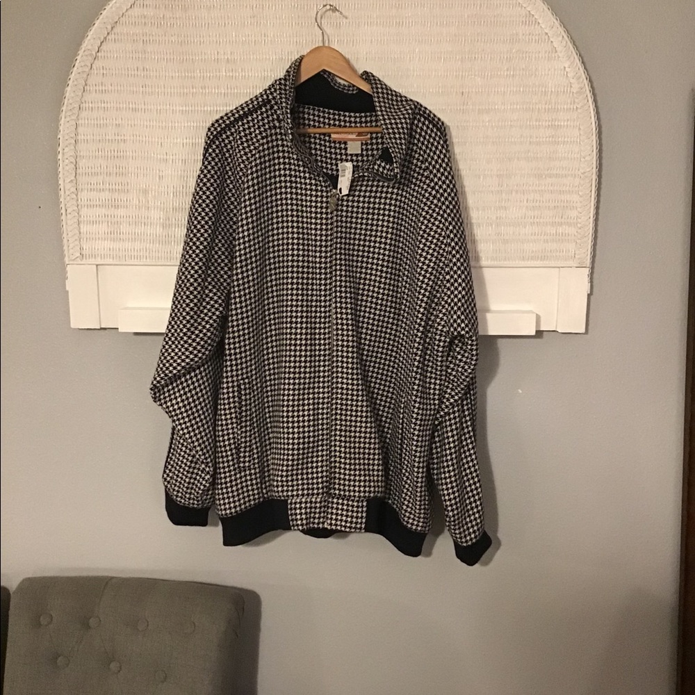 TNK://JNS Men’s Houndstooth Jacket (NWT) - Picture 3 of 8